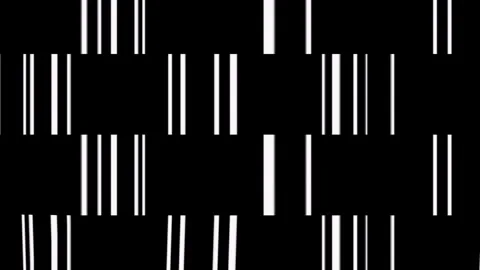 Moving colored stripes. Stock Footage 266650544