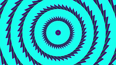 Moving colored stripes. Stock Footage 266724727