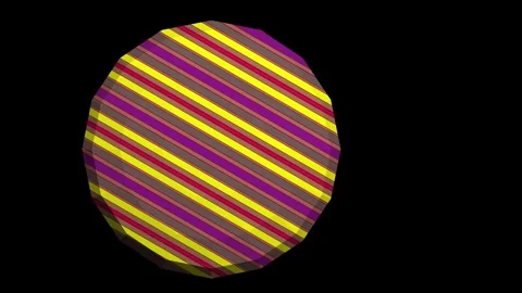 Moving colored stripes. Stock Footage 266724942