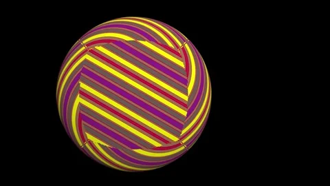 Moving colored stripes. Stock Footage 266724974