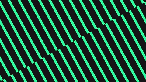 Moving colored stripes. Video stock 266725001