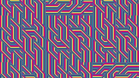 Moving colored stripes. Stock Footage 266725233