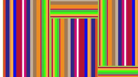 Moving colored stripes. Stock Footage 266725320