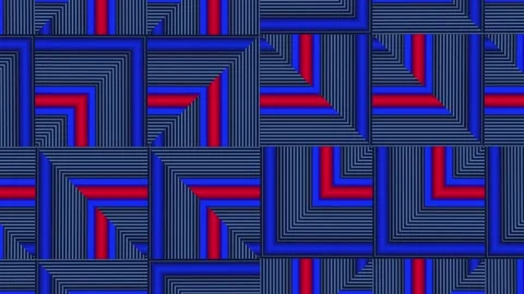 Moving colored stripes. Stock-Footage 266725842