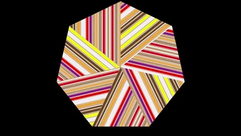 Moving colored stripes. Stock Footage 266726018