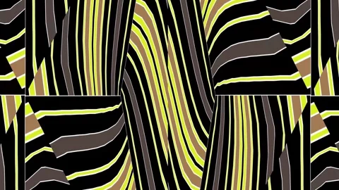 Moving colored stripes. Stock Footage 266726974