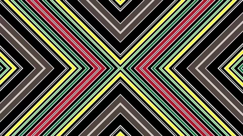 Moving colored stripes. Stock Footage 266727031