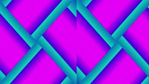 Moving colored stripes. Video stock 266727275