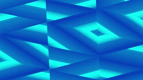 Moving colored stripes. Stock Footage 266727390
