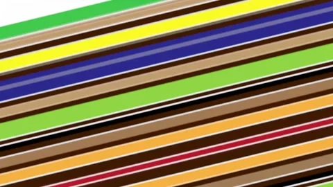 Moving colored stripes. Stock Footage 266935875
