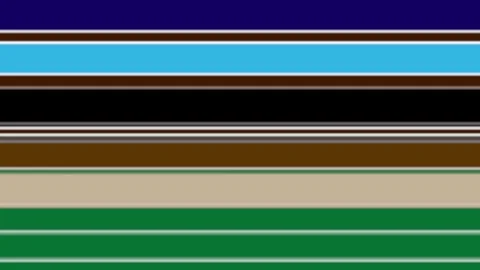 Moving colored stripes. Stock Footage 266935879