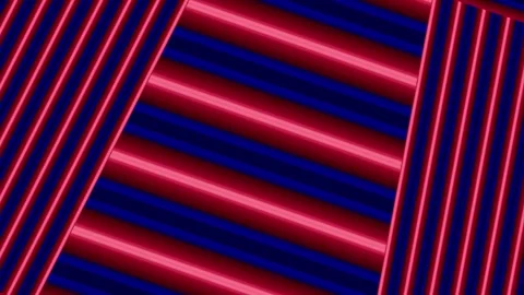 Moving colored stripes. Stock Footage 266970877