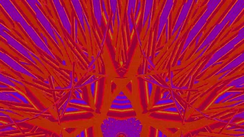 Moving colored stripes. Stock Footage 266971081