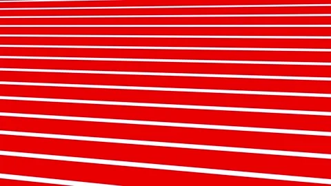 Moving colored stripes. Stock Footage 266971166