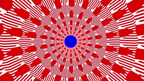 Moving colored stripes. Stock Footage 266971187