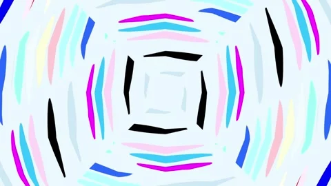 Moving colored stripes. Stock Footage 266979470