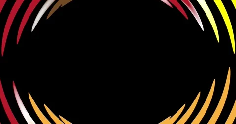 Moving colored stripes. Stock Footage 273183505