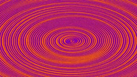 Moving colored stripes. Stock Footage 297222051