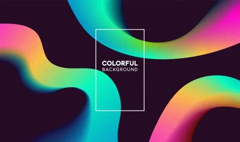 Moving colorful abstract background. Dynamic Effect. Vector Illustration. Design Stock Illustration