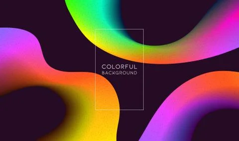 Moving colorful abstract background. Dynamic Effect. Vector Illustration. Design Stock Illustration