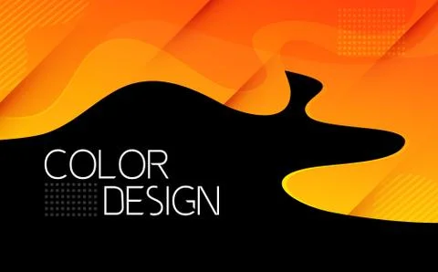 Moving colorful abstract background. Dynamic Effect. Vector Illustration. Design Stock Illustration
