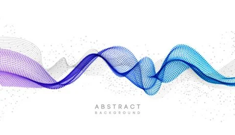 Moving colorful abstract background. Dynamic Effect. Vector Illustration. Design Stock Illustration