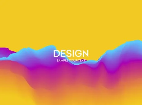 Moving colorful abstract background. Dynamic Effect. Vector Illustration. Design Stock Illustration