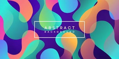 Moving colorful abstract background. Dynamic Effect. Vector Illustration. Design Stock Illustration