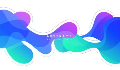 Moving colorful abstract background. Dynamic Effect. Vector Illustration. Design Stock Illustration