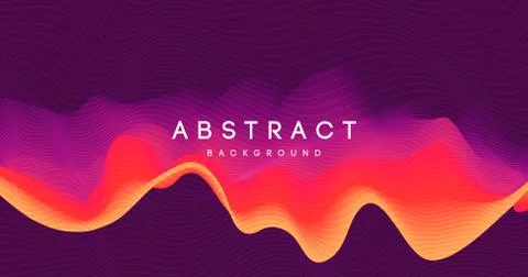 Moving colorful abstract background. Dynamic Effect. Vector Illustration. Design Stock Illustration