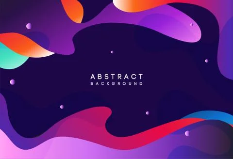 Moving colorful abstract background. Dynamic Effect. Vector Illustration. Design Illustrazione stock