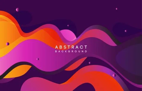 Moving colorful abstract background. Dynamic Effect. Vector Illustration. Design Stock Illustration