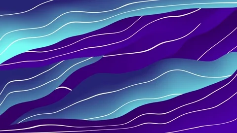 Moving colorful lines of abstract background Stock Footage 138676175