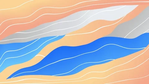 Moving colorful lines of abstract background Stock Footage 138676244