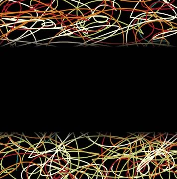 Moving colorful lines of abstract background Stock Illustration