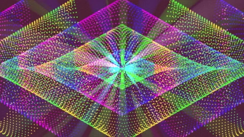 Moving colorful shapes Video stock 86668627