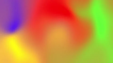 Moving colors create a gradient background. blur of red green blue and yellow. Stockbeeldmateriaal 304617385