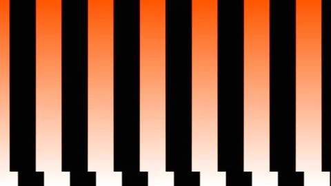 Moving Columns With Glitch Glitching Offset Destruction Stock Footage 143908564