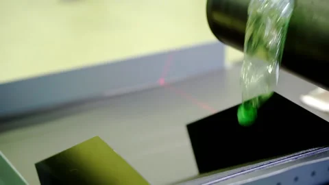 Moving conveyor line with garbage. Stock Footage 178830652