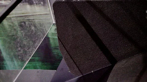 Moving conveyor line with garbage. Stock Footage 194262888