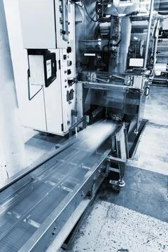 Moving conveyor Stock Photos