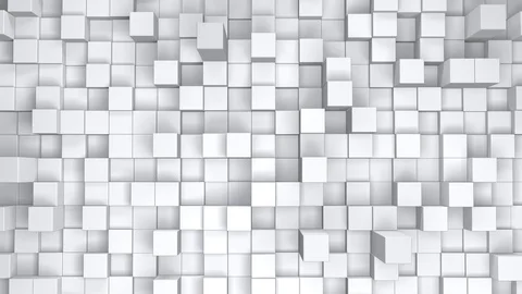 Moving cubes background animation Video stock 87336475