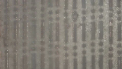 Moving Curtains in the Wind #1 - Sony S-Log3 Ungraded - 4K Stock Footage 146014486