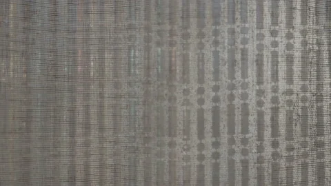Moving Curtains in the Wind #2 - Sony S-Log3 Ungraded - 4K Stock Footage 146014361