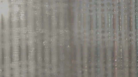 Moving Curtains in the Wind #4 - Sony S-Log3 Ungraded - 4K Stock Footage 146057384