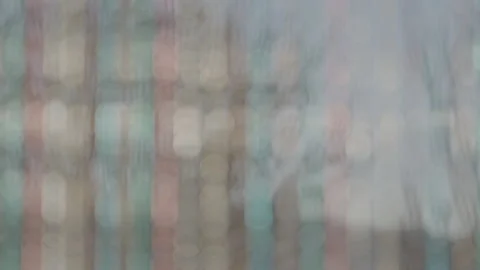 Moving Curtains in the Wind #5 - Sony S-Log3 Ungraded - 4K Stock Footage 146078414