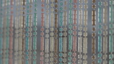 Moving Curtains in the Wind #7 - Sony S-Log3 Ungraded - 4K Stock Footage 146125968