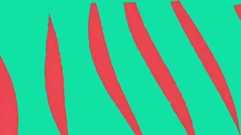 Moving curved stripes. 库存影片 340842899