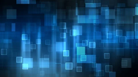 Moving Data Layers Stock Footage 92339099