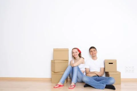 Moving day Stock Photos